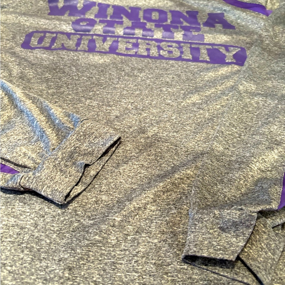 Winona State University long sleeve shirt.